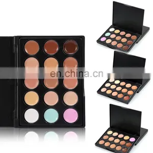 Waterproof 15 Colours Concealer Palette Cream thumbnail-3