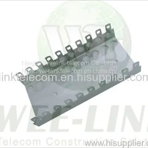 Stainless Steel Back Mount Frame for 1 Pair Krone Module thumbnail-1