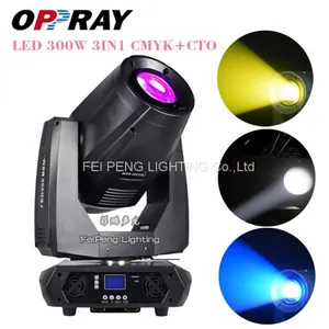 2019 Best-selling LED 300W CMYK 3in1 Wash Beam Moving Head Xmas Light DMX512 for dj Equipment thumbnail-1