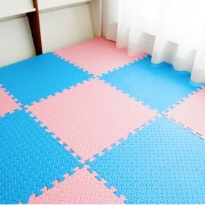 Puzzle Exercise Mat With EVA Foam Interlocking Tiles (Protective Flooring) – Perfect for Home Gym, Aerobic, Yoga & Pilates thumbnail-1