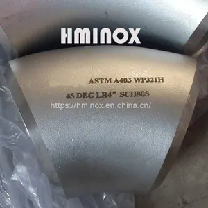 Stainless Steel Seamless Elbow 304 45 Degree thumbnail-1