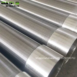High Quality Water Well Screen Filter Cylinder / V Type Wedge Wire Screen thumbnail-1