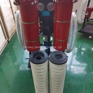 Portable Lyc-B Filtration Cart High Precision Oil Filter Purifier Cart Unit thumbnail-2