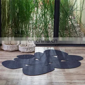 Purple Area Modern Dual Modern Accent Contemporary Area Rug thumbnail-3