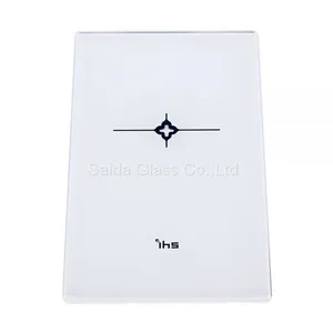 Customised 3mm Top Switch Tempered Glass With UV Printing for Smart Home thumbnail-3