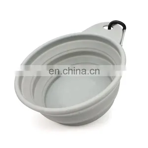 Hot Selling Factory Supply Folding Silicon Dog Bowl for Dogs Travel Convenient Bowl thumbnail-6