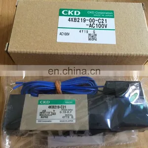 CKD Pneumatic Solenoid Valve 4KB219-00-C21-AC100V thumbnail-2