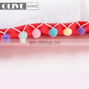 Pineapple Digital Print Pillows Decorative Cushion Covers Pillowcases With Pompom thumbnail-3