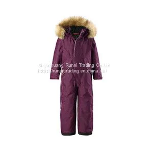 Girls’Snowsuit Girls One Piece Snowsuit Polyester Women Ski Jacket Women’s Functional Long Jacket thumbnail-1