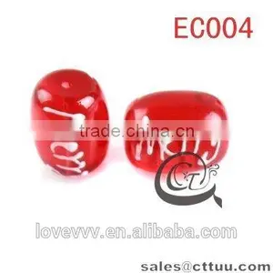 DIY Accessories 8mm Lantern Acrylic Glass Beads EC004 (Chrismas Gift) thumbnail-1