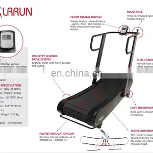 Curved Treadmill & Air Runner Lose Weight Gym Treadmill Environmental Save Power Running Machine no Electric Fitness Equipment thumbnail-3