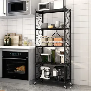 Wall Spice Rack Kitchen Storage Racks Shelves Heavy Duty Small Metal Shelf thumbnail-3