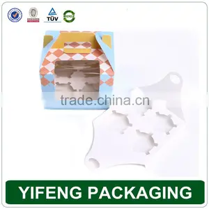 Customized Design Eco-Friendly Wholesale Recycled Paper Cup Cake Box thumbnail-5