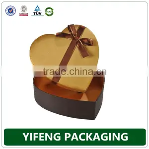 New Custom Heart Shape Cardboard Gift Packaging Box, Cardboard Paper Packaging Box thumbnail-1