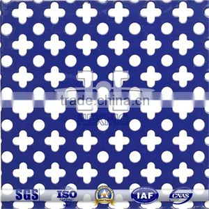 Galvanized Perforated Metal Plate Quincunx Hole thumbnail-1
