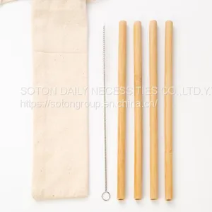 Reusable Straws Bamboo thumbnail-1