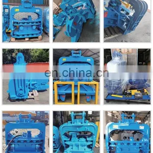 Kyotechs Hydraulic Excavator Mounted Vibratory Hammer Sheet Piling Driver thumbnail-4