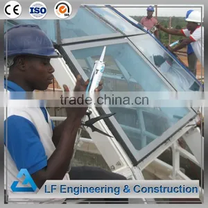 Prefab Steel Space Frame Hotel Lobby Roof With Reasonable Price thumbnail-1