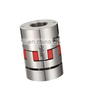 DFZG Stainless Steel Plum Flower Locking Assemblies Flexible Shaft Coupling Series Spider Jaw Coupling thumbnail-1