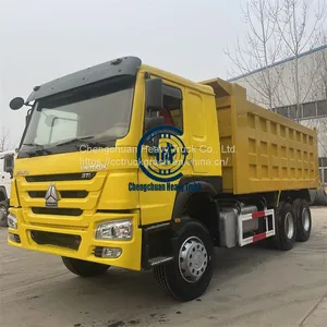 Second Hand Sinotruk Howo 99%New Dump Truck 6x4 375hp 371HP Dumper thumbnail-2