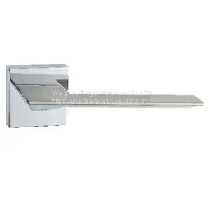 Popular New Design Good Quality Zinc Alloy/zamac/zamak/aluminum Door Handle for European Door Lock thumbnail-1