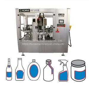 Fully Automatic Rotary Opp Hot Melt Glue Label/Labeling Machine For Mineral/pure/beverage Drinking Water China Manufacturer thumbnail-1