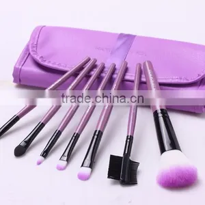 7pcs Professional Makeup Brushes Rare Travel Edition Set Cosmetic Brushes Kit With Cylinder Makeup Box thumbnail-1