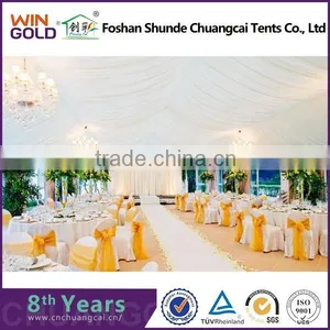 500 People Used Durable Frame Waterproof Fabric Wedding Canopy thumbnail-1