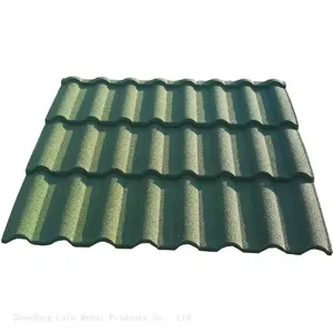 Colorful Stone Coated Steel Roof Tiles Linyi thumbnail-2