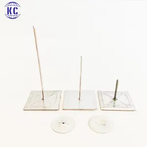 Customizable Self-Adhesive Aluminum Insulation Pin/Nail With Locking Plate/Cap thumbnail-1