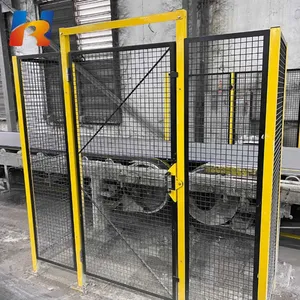 Reliable Workshop Isolation Netting With Metal Fence Design thumbnail-2