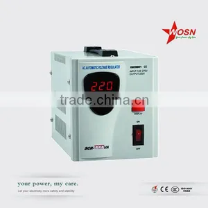 Electron Rrelay Type Single Phase 1000VA Digital Display Automatic Voltage Regulator thumbnail-1