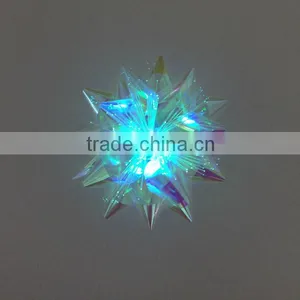 Glitter Star Bow With LED Lights and Stick for Table Decoration/Birthday Party Decoration Lighted Star Bow thumbnail-3