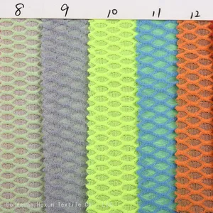 Knitted Polyester Spandex Ultra-thin Breathable Stretch Diamond Pattern Fabric is Suitable for Cycling Clothing, as a Sweat-wicking Base Layer. thumbnail-5