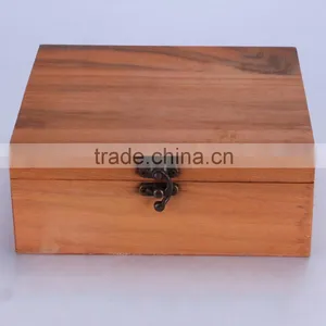 High End Wooden Box With Hot Stamping Logo,wooden Storage Box,gift Box Design thumbnail-1