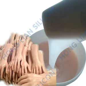 Medical-grade Simulated Human Body Silicone Rubber AB Liquid Adhesive is a Special Material for Surgical Suture Training Models thumbnail-4