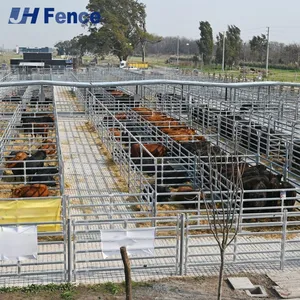 Farm Animal Rail Fence Panel for Livestock Corral and Cattle Yard thumbnail-2
