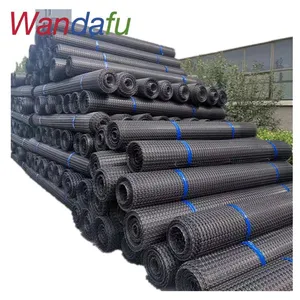 Wandafu Polypropylene Geogrid Fence Mining Reinforcement Pp Plastic Mesh Unidirectional Geogrid thumbnail-4
