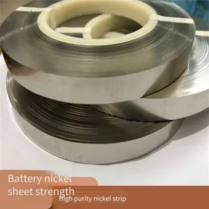 n6 Pure Nickel Strip for Scientific Research Experiments, 0.05, 0.06, 0.07, 0.08mm Welded Nickel Foil, Pure Nickel Sheets for Batteries thumbnail-2