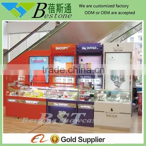 Shopping Mall Wood Acrylic Watch Display Showcase Counter Furniture thumbnail-1