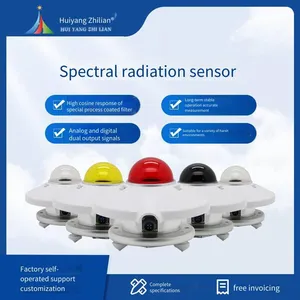 Spectrometric Radiometer for Real-time Automatic Monitoring of Total Solar Radiation, Infrared, Visible Light, and Ultraviolet Radiation Sensors thumbnail-1