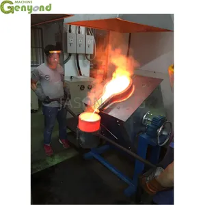 New High Quality Electric Induction Melting Industrial Melting Furnace thumbnail-6