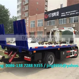 2016 New Euro IV Mini China Tow Truck, 4200*2300 mm Platform Tow Trucks Sale in Chile thumbnail-5