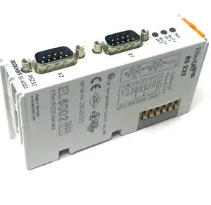 Beckhoff EL6002 EtherCAT Serial Interface Terminal 2-Channel RS232 Communication Module Industrial Automation thumbnail-3