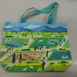 Full Color Environmental Cotton Bag thumbnail-1