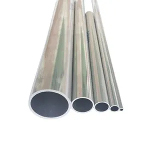 6061 T6 Aluminium Round Tube Hard Anodized Wear Resistant Seamless Pipe Custom Size Industrial Cylinder thumbnail-1