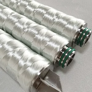 Custom Glass Fiber Filter Cartridge, 100% Synthetic Fiberglass, 0.2 Micron Absolute, 99.98% Efficiency, 1