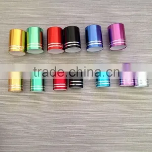 Aluminium Caps in Variety of Colours for Roll-on Bottle thumbnail-1