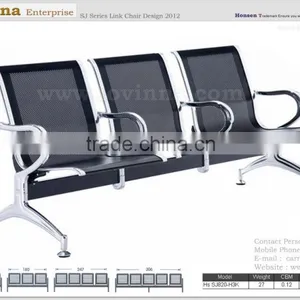 Airport Chair, Hospital Chair, Waiting Chair, Clinic Chair, 5 Seater Chair, Kerusi Tunggu, Malaysia Waiting Chair, Johor Chair thumbnail-3