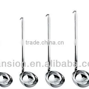 Kitchen Tools Restaurant Serving Equipment Stainless Steel Soup Ladel thumbnail-1